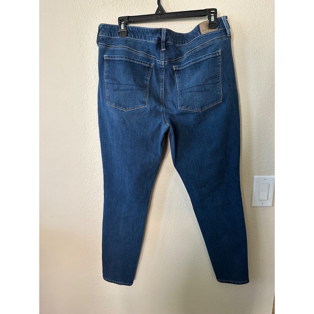 American Eagle women's Jeans dream stretch skinny size 16/ NWOT 1246 - Picture 3 of 3